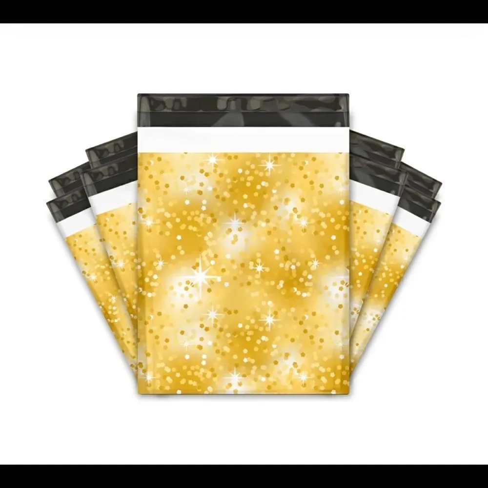 Poly mailers MIX 6x9 10x13 12.5x15 14x17 bubble mailers 6.5x10 35 stickers 1.5”